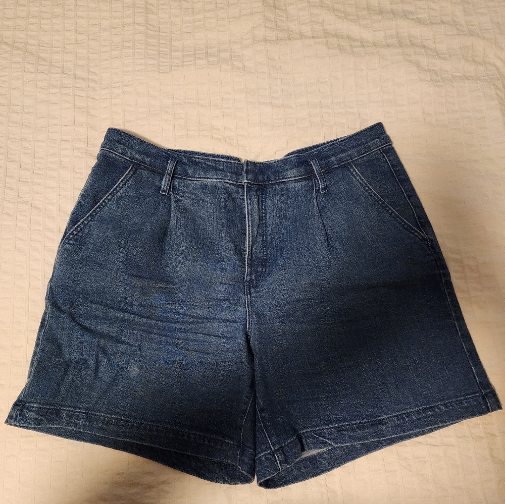 Like New Ann Taylor Denim Shorts (Size 12) - Classic Comfort!